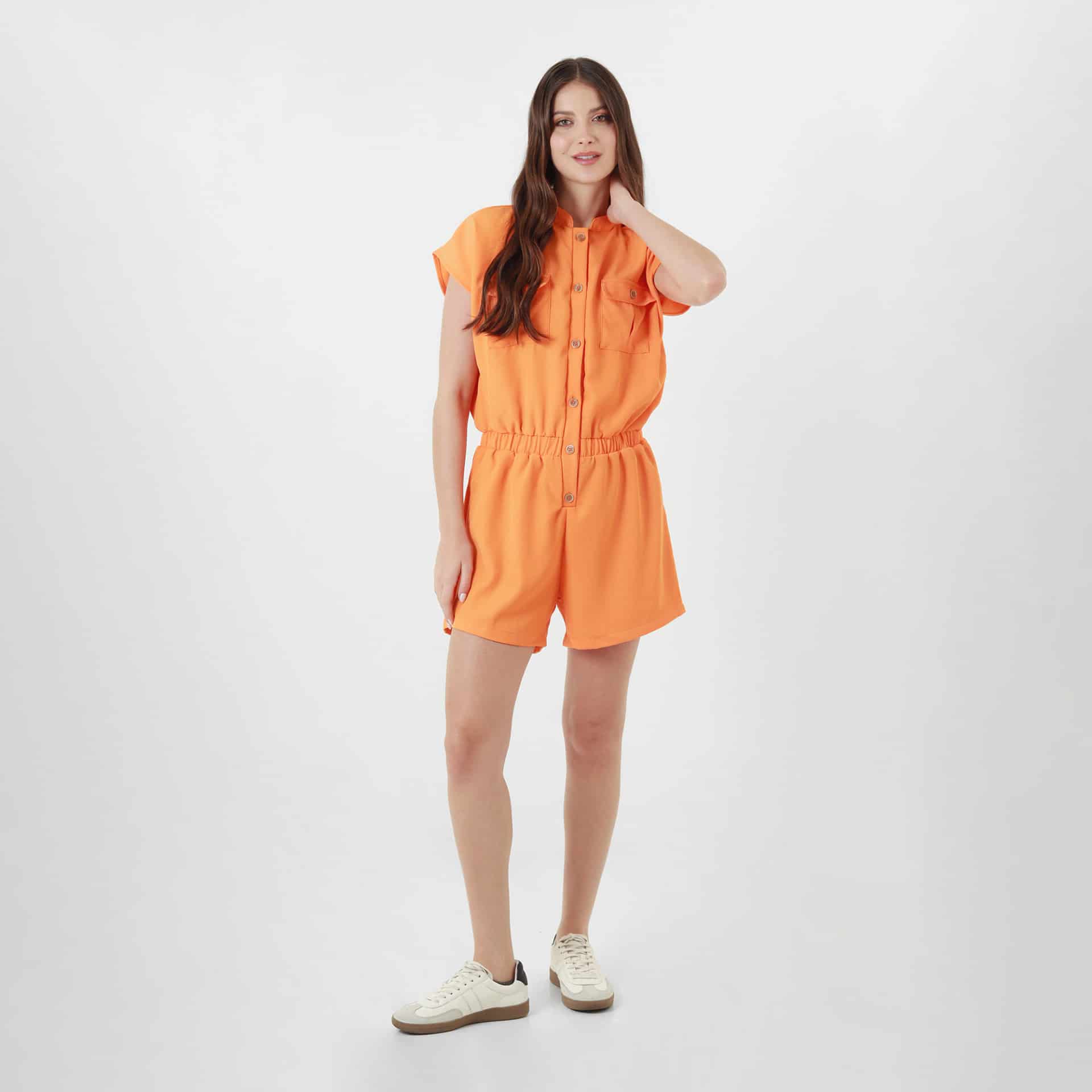 Vestido Cuello Neru Manga Corta - miniatura 3