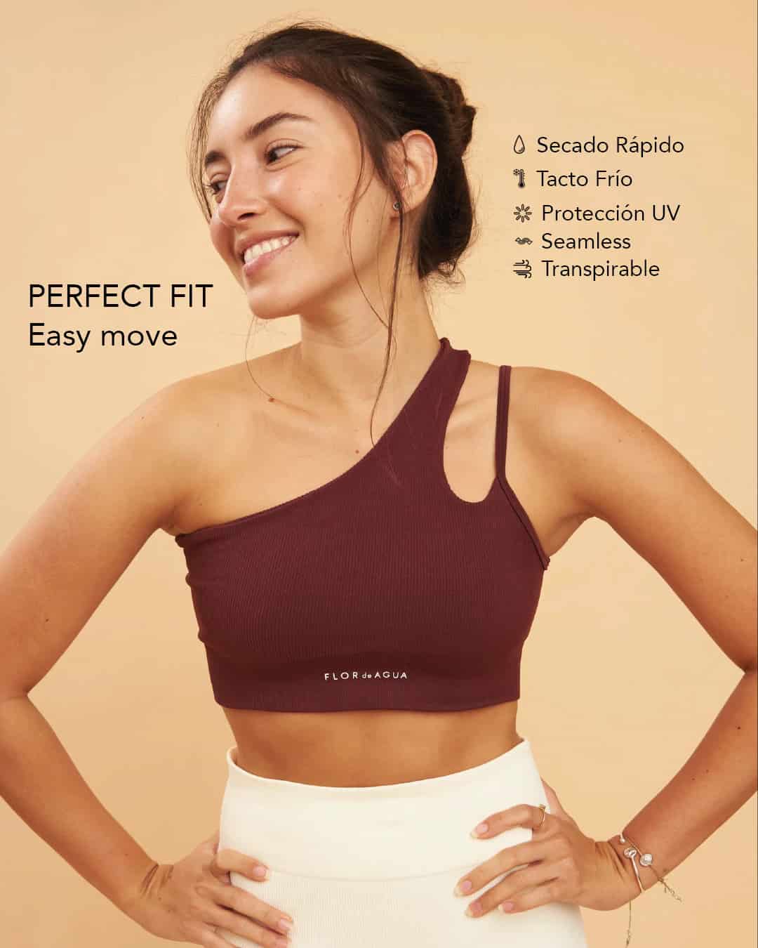 Top Elena One Shoulder - miniatura 2