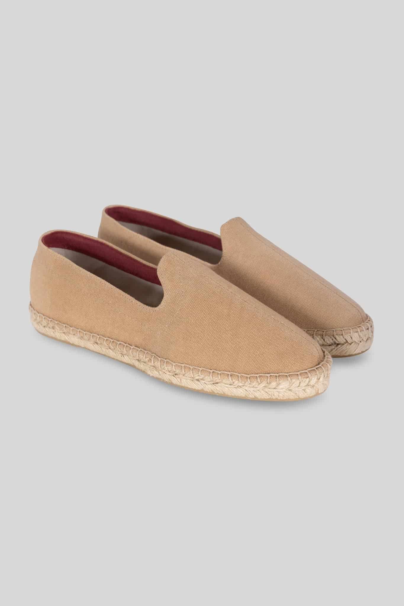 Men's leather espadrille abete canvas - miniatura 2