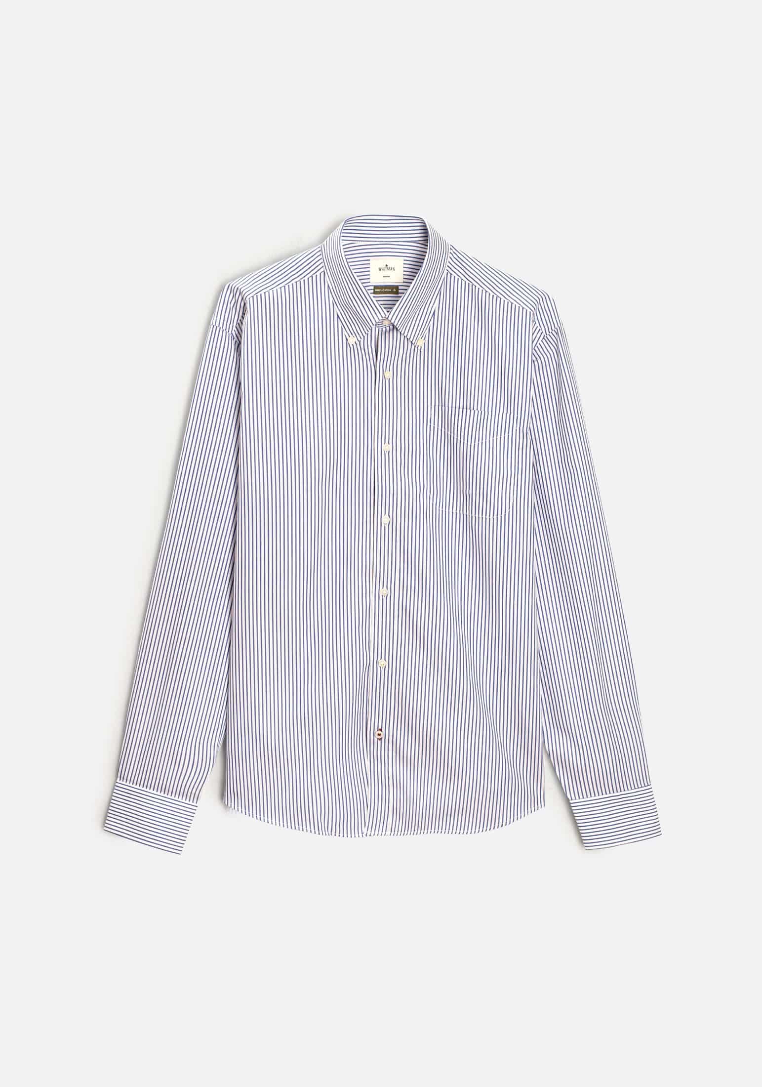 Camisa H CBD Rayas Azul Osc - miniatura 1