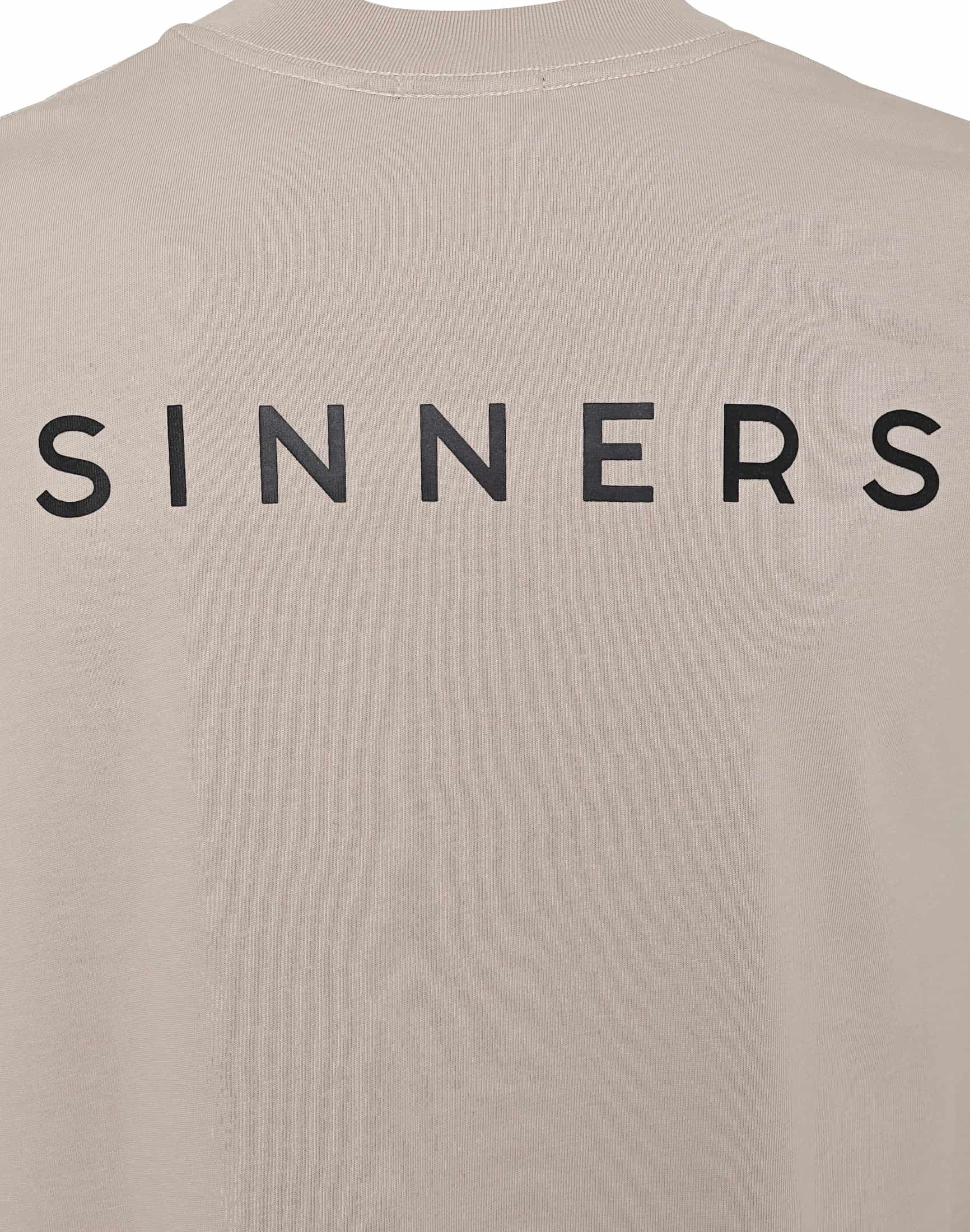 SINNERS LOGO BUTTER T-SHIRT - miniatura 6