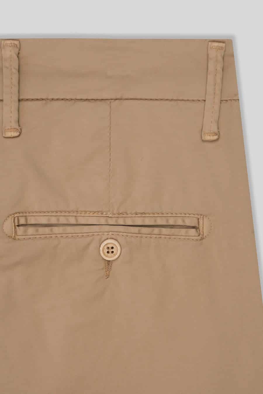 Men's cotton pants beige mauro - miniatura 8