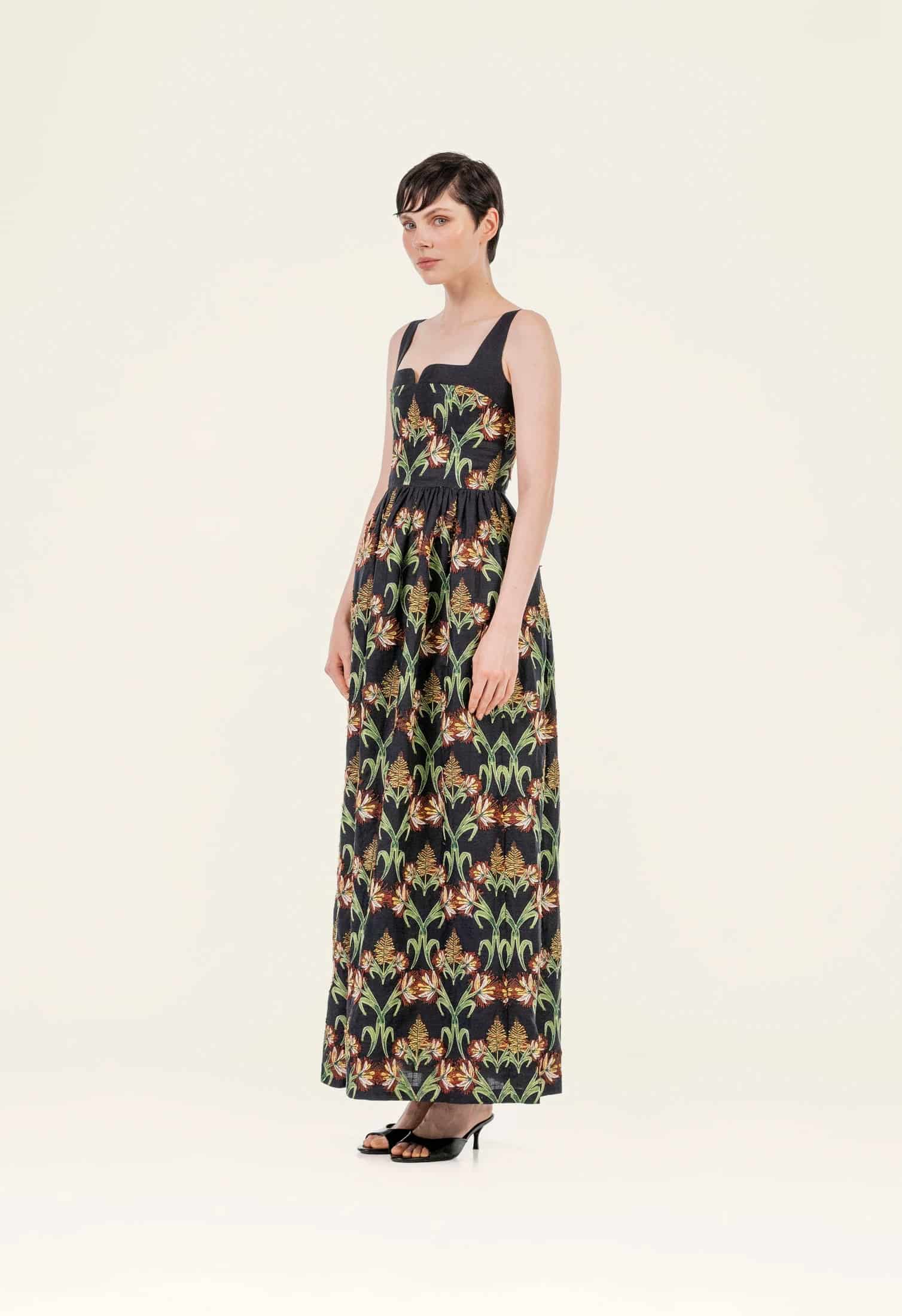 Jaspe Azucar Maxi Dress - miniatura 4