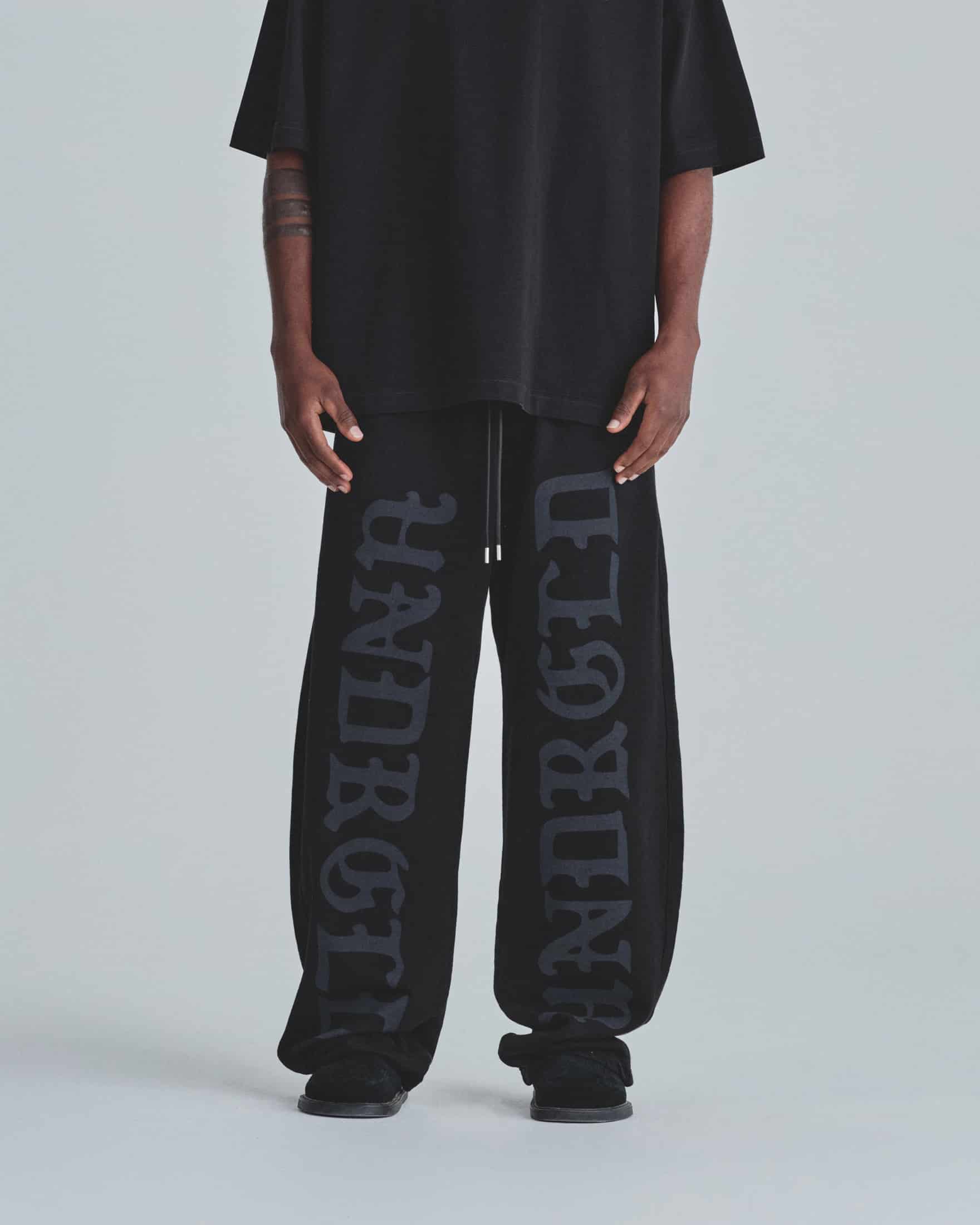 Line Gothic Straightpants Black - miniatura 2