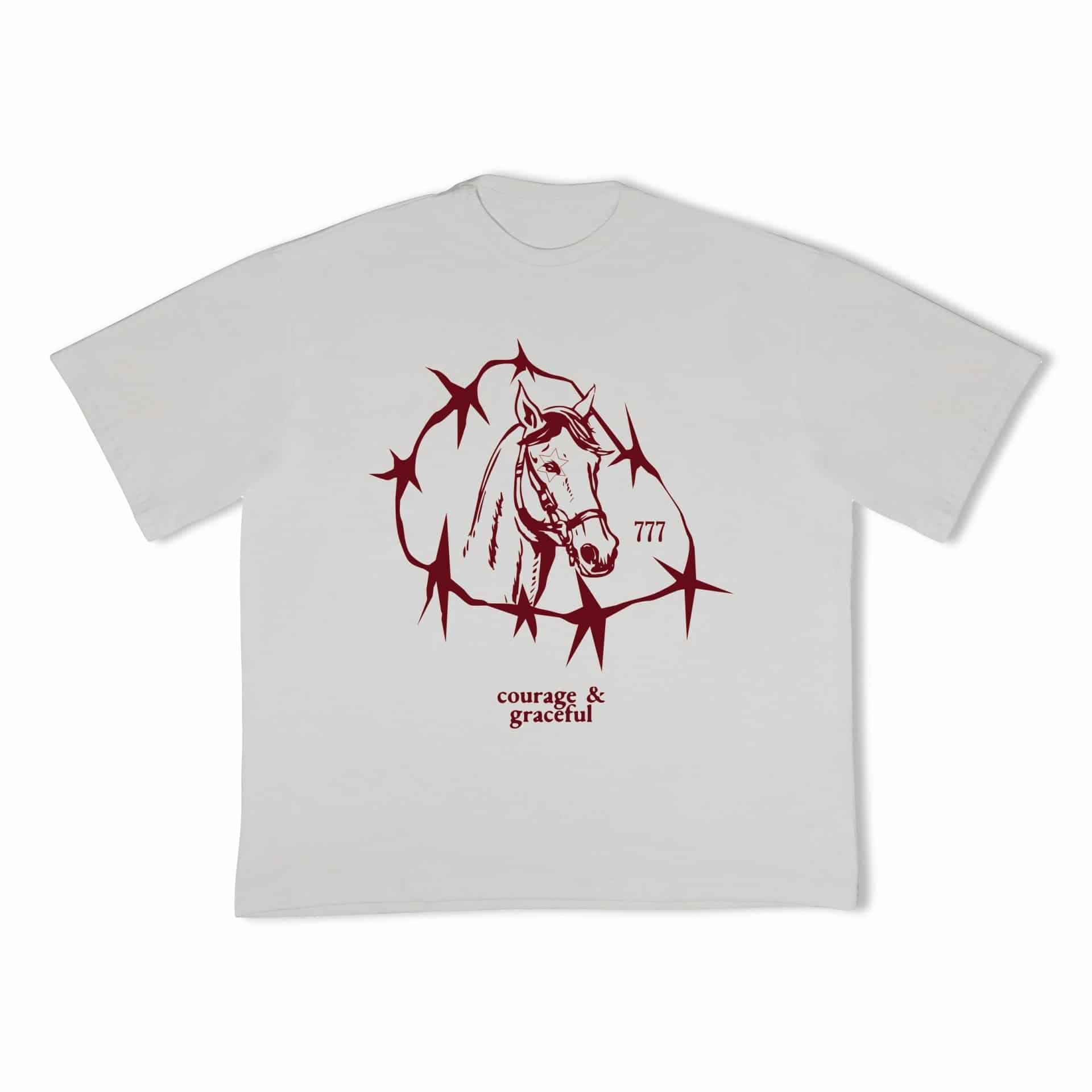 Bone T-Shirt Boxy Horse - miniatura 5