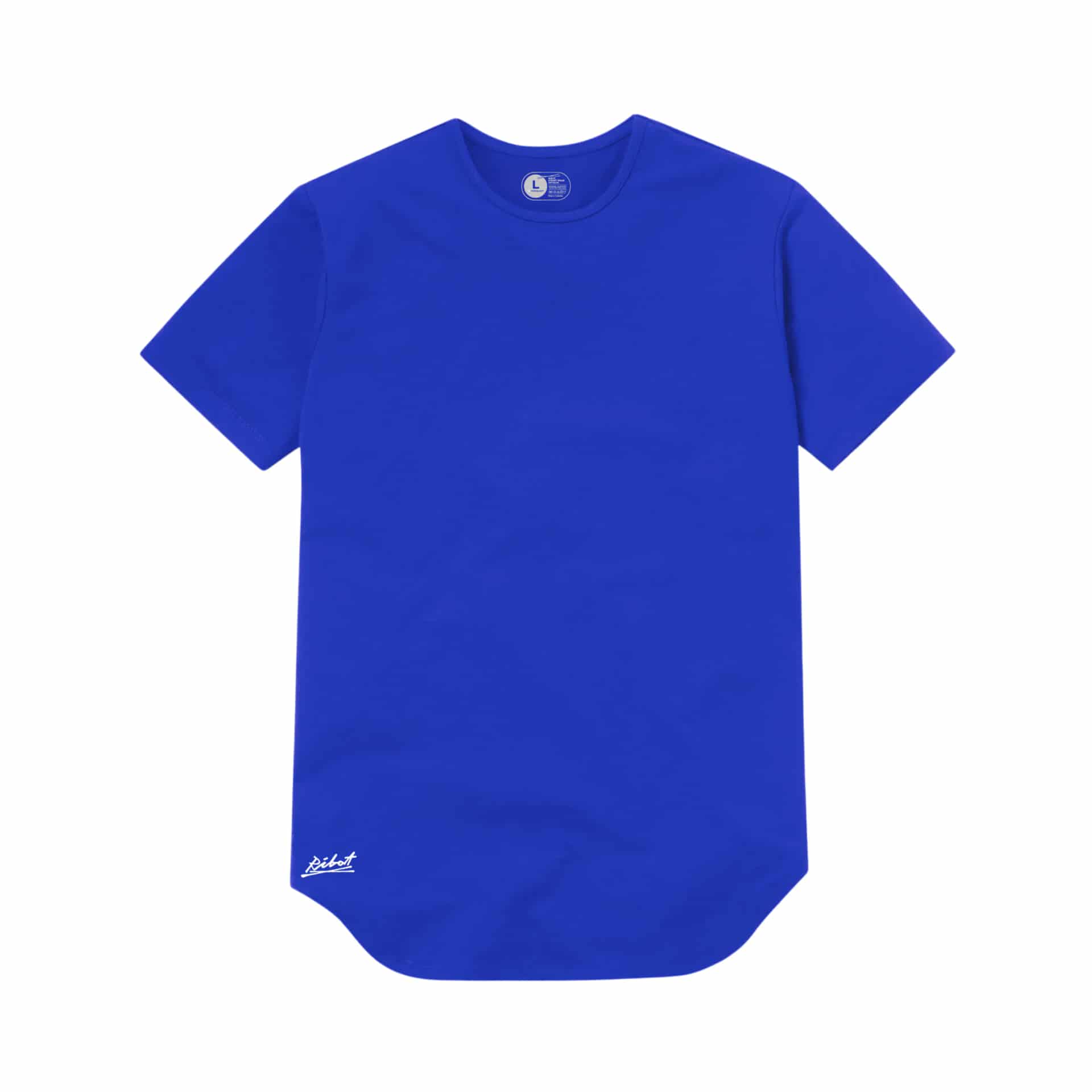 Camiseta Básica Curve Azul Rey - miniatura 2