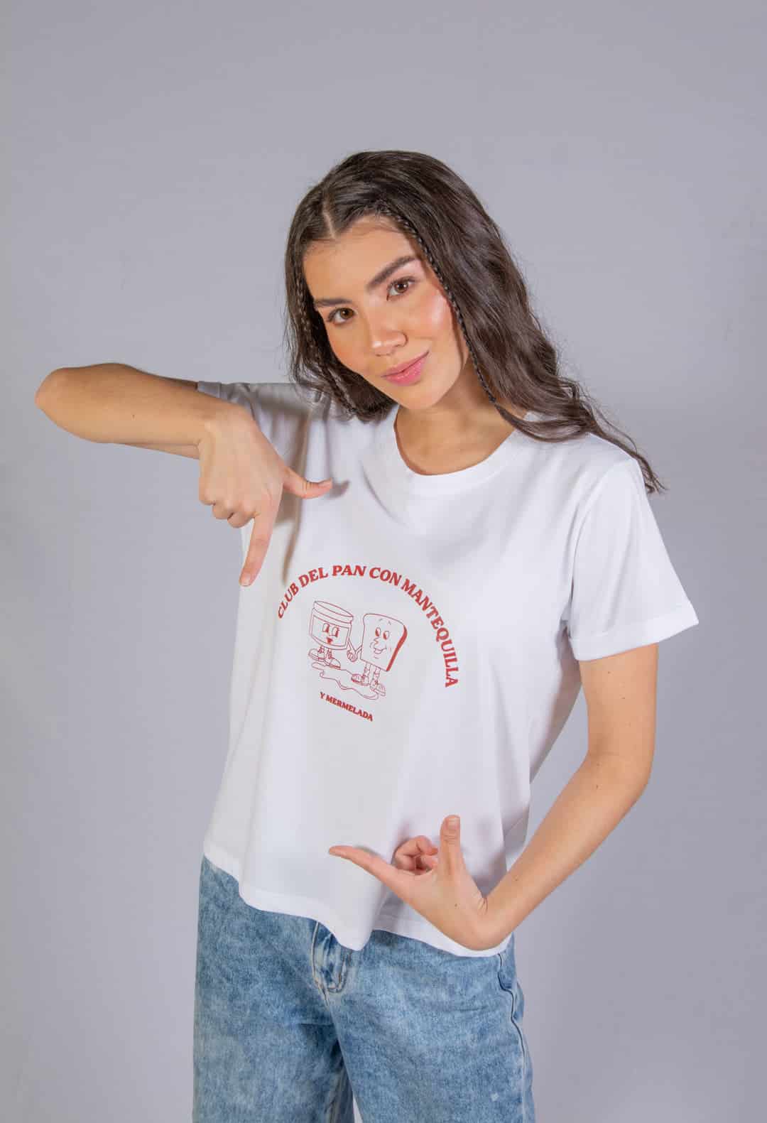 Club del Pan Con Mantequilla Oversized Tee - miniatura 1