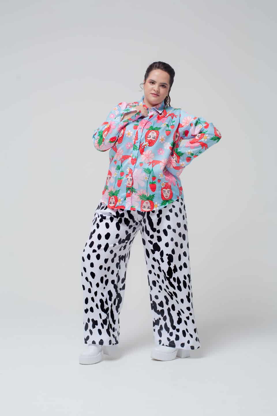 Pantalón Unisex / Estampado Harina y Cacao - miniatura 2