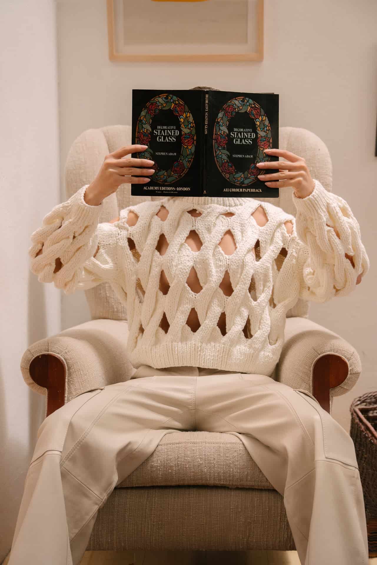 LARA SUPER HOLLOW KNIT SWEATER - miniatura 4