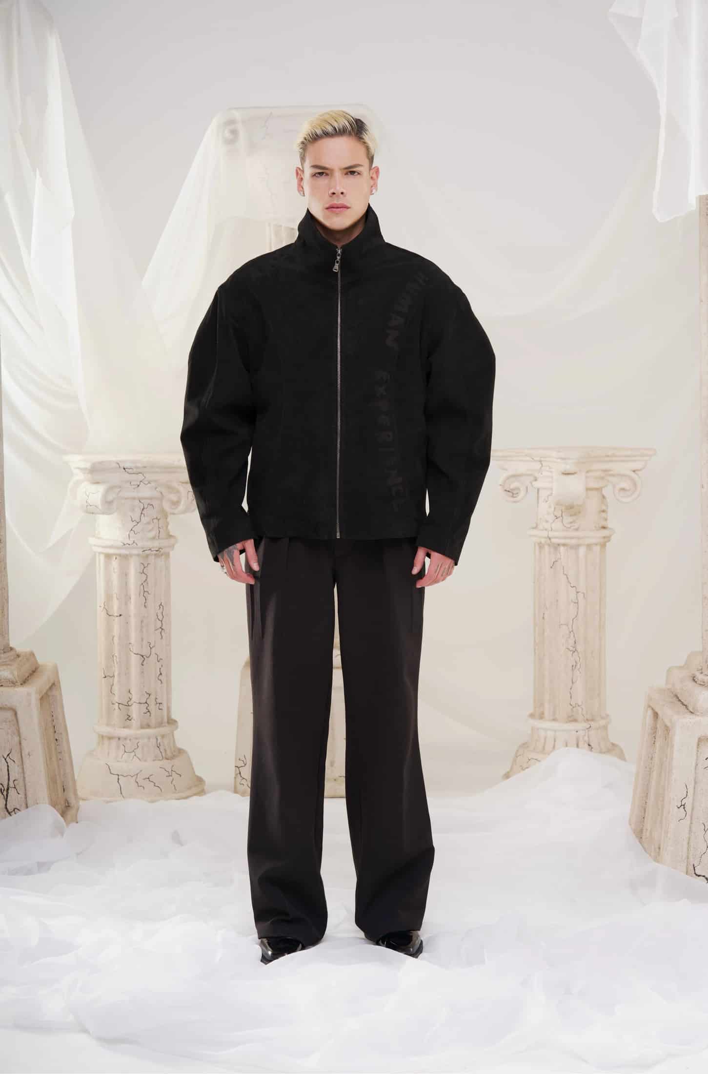The "Human Experience" Suede Jacket - miniatura 2