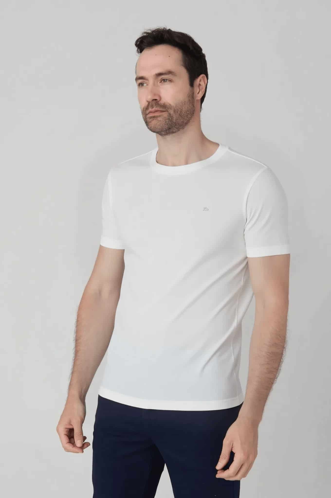 Camiseta cuello redondo para hombre Jon Sonen 020424008 - miniatura 11