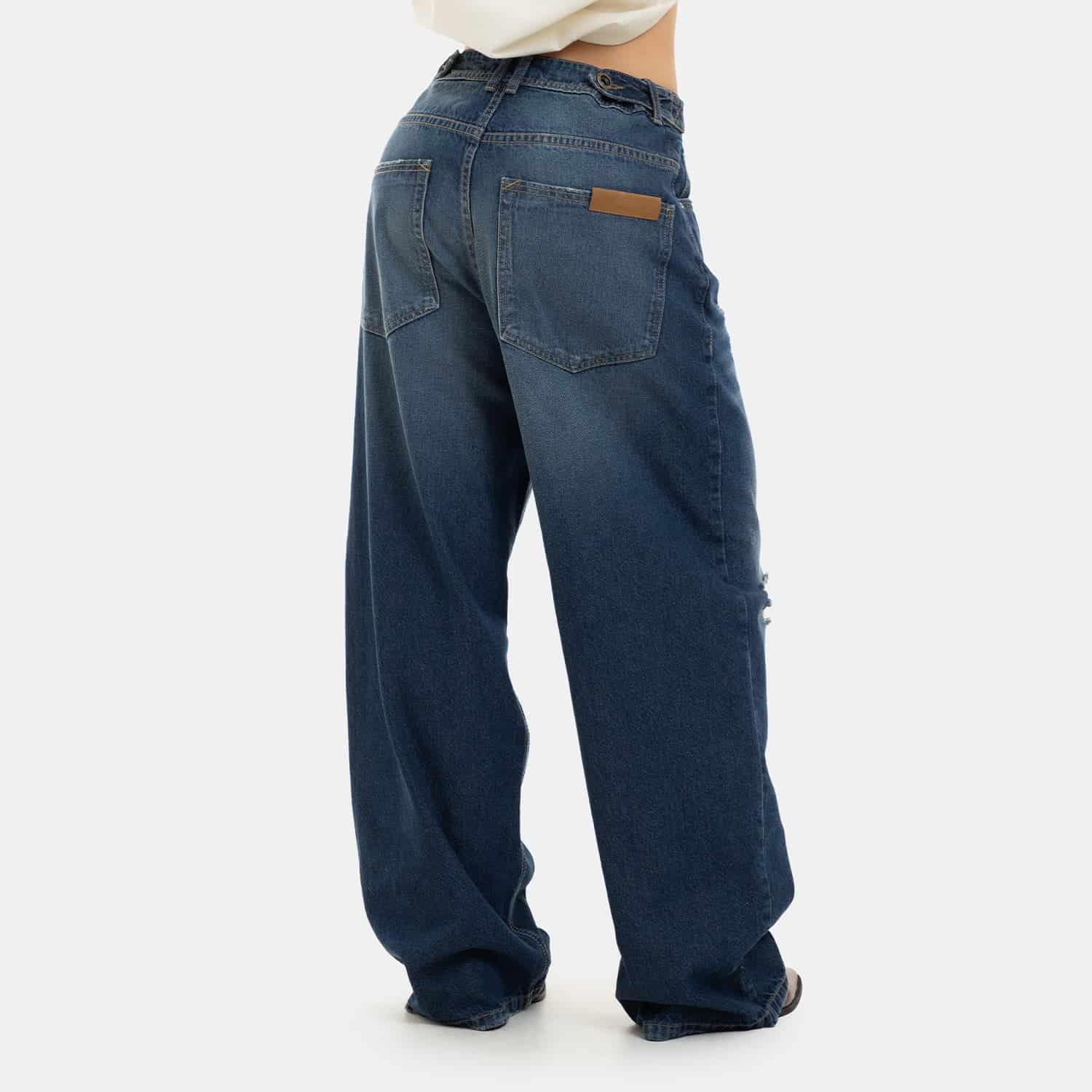 Oversized Flow Denim Deep Blue - miniatura 5