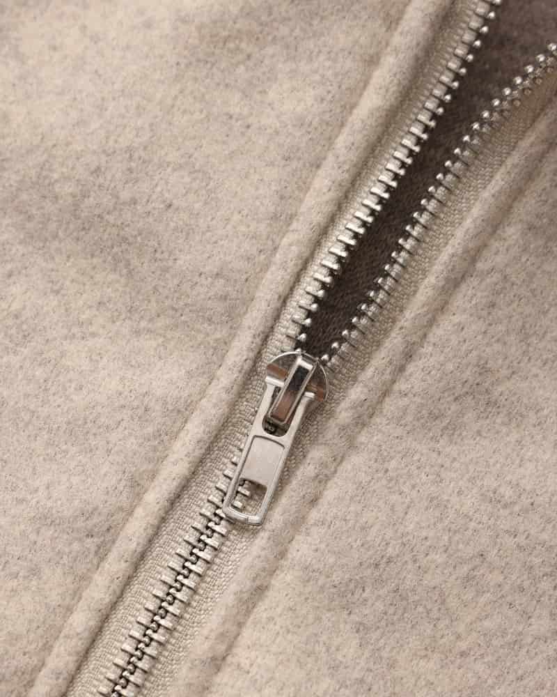 Marlow Wool Zip Coat - miniatura 5