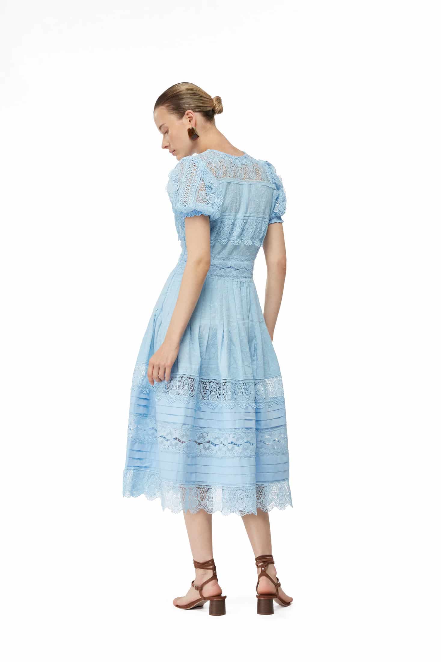 ETOILE MIDI DRESS BLUE - miniatura 2