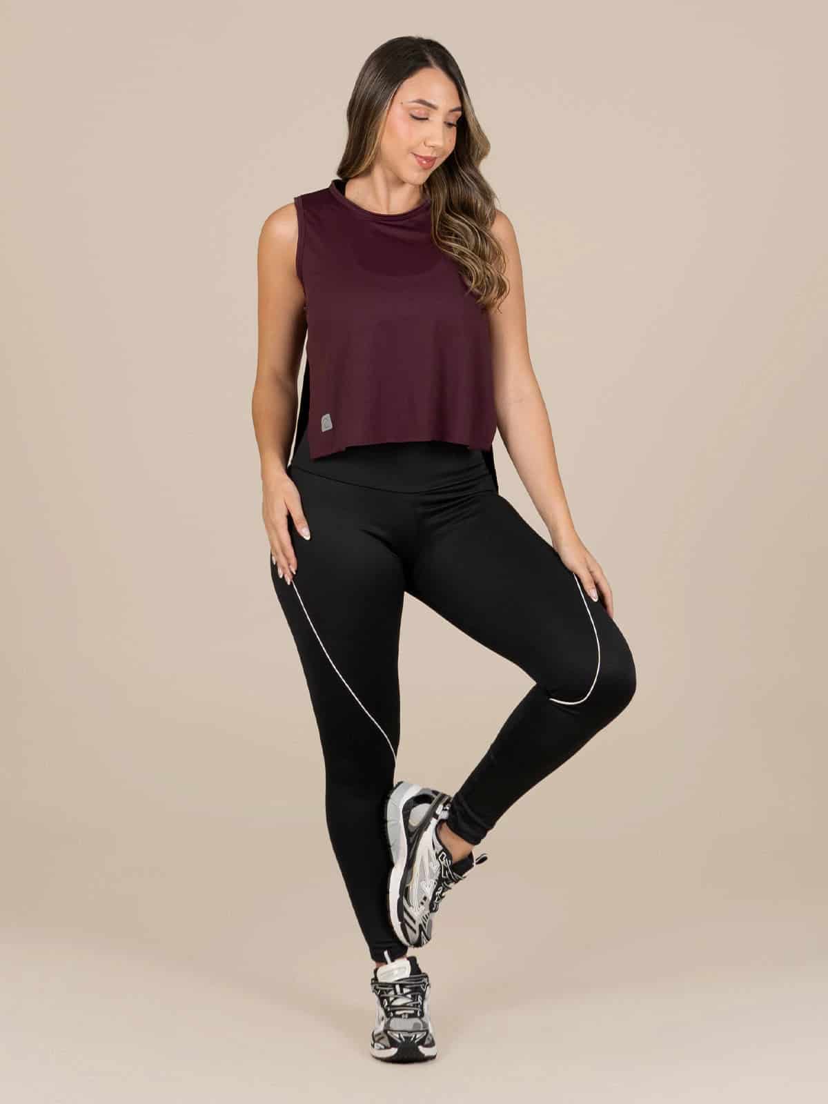 Blusa bonilla ibiza vinotinto - miniatura 4