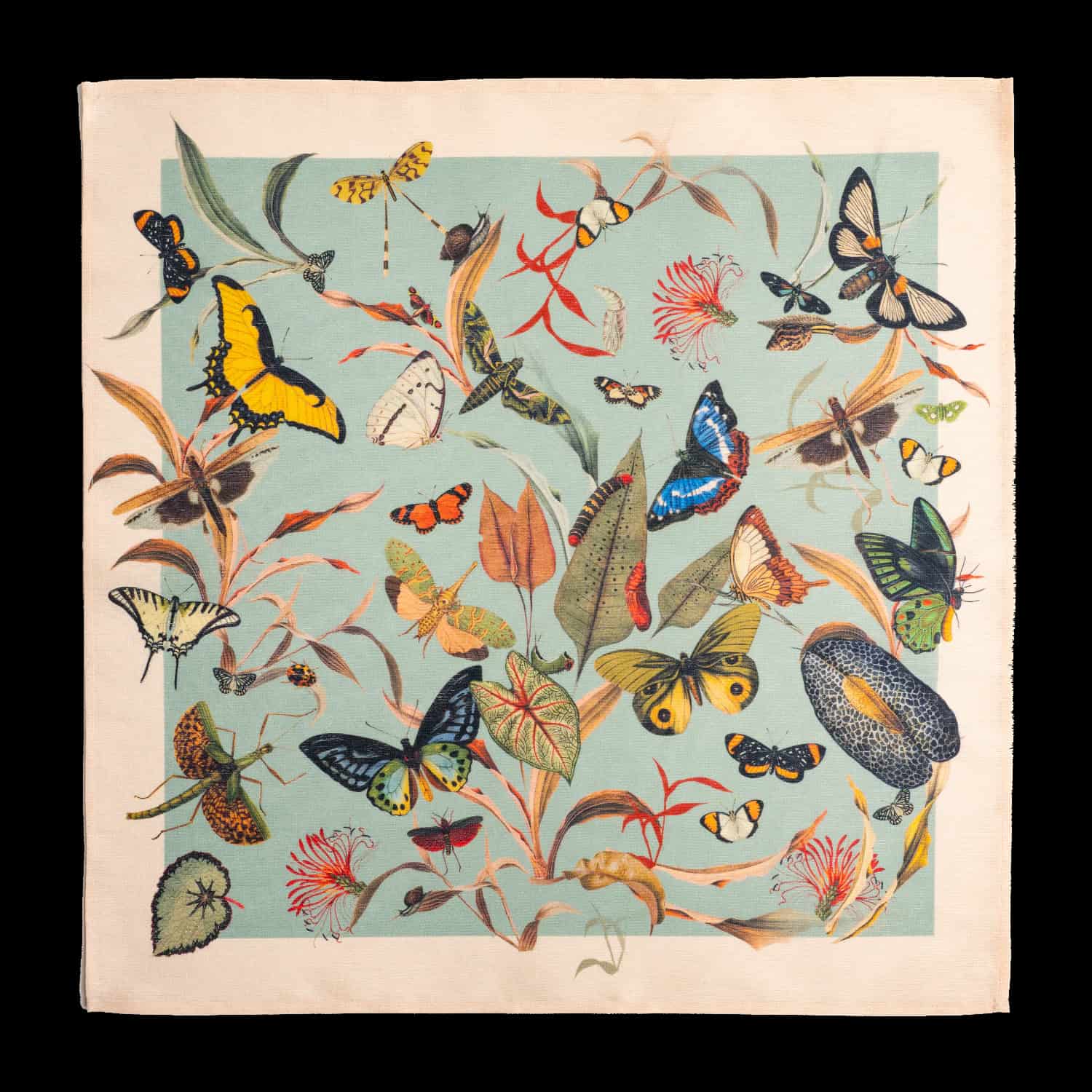 Servilletas - Butterfly Aqua 2 - miniatura 1