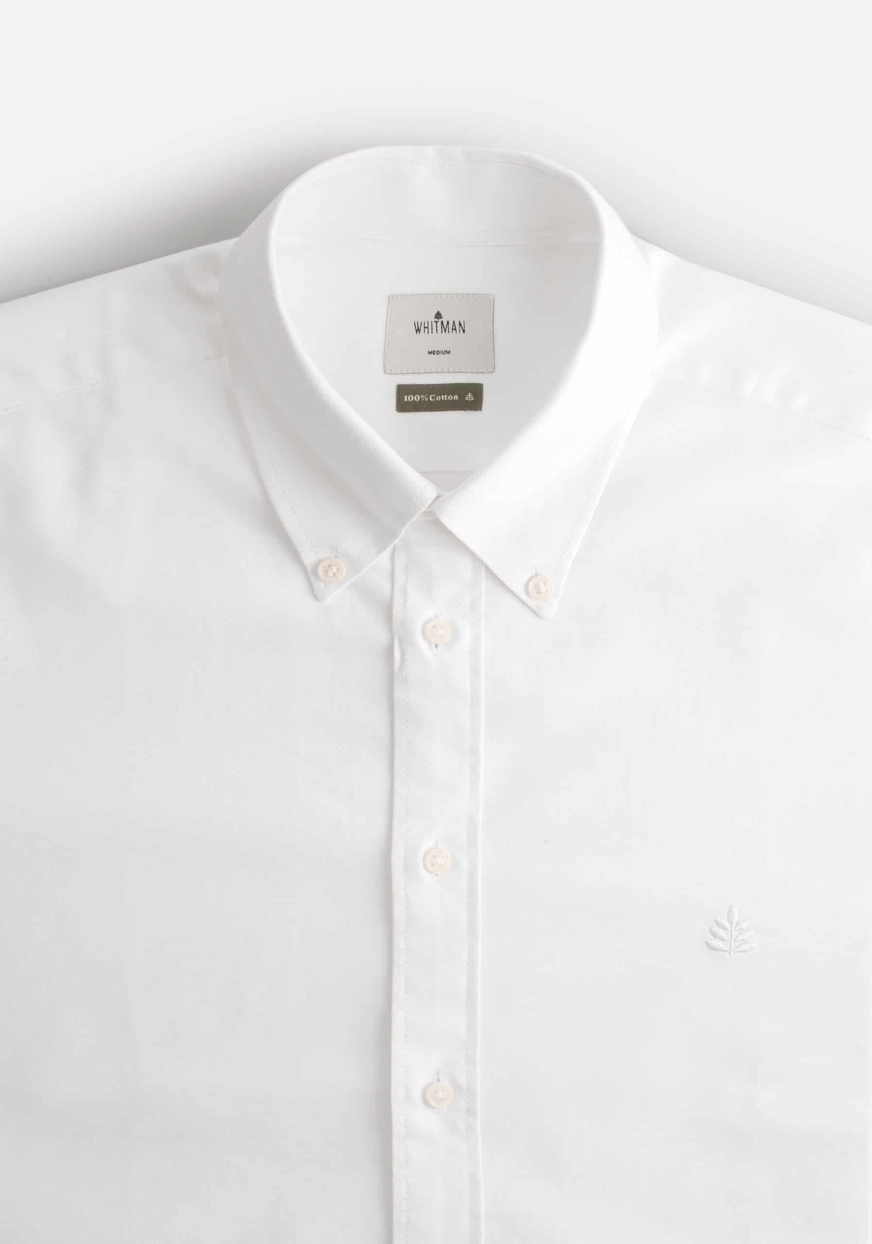 Camisa H CBD Unicolor L-Atn Blanco - miniatura 3