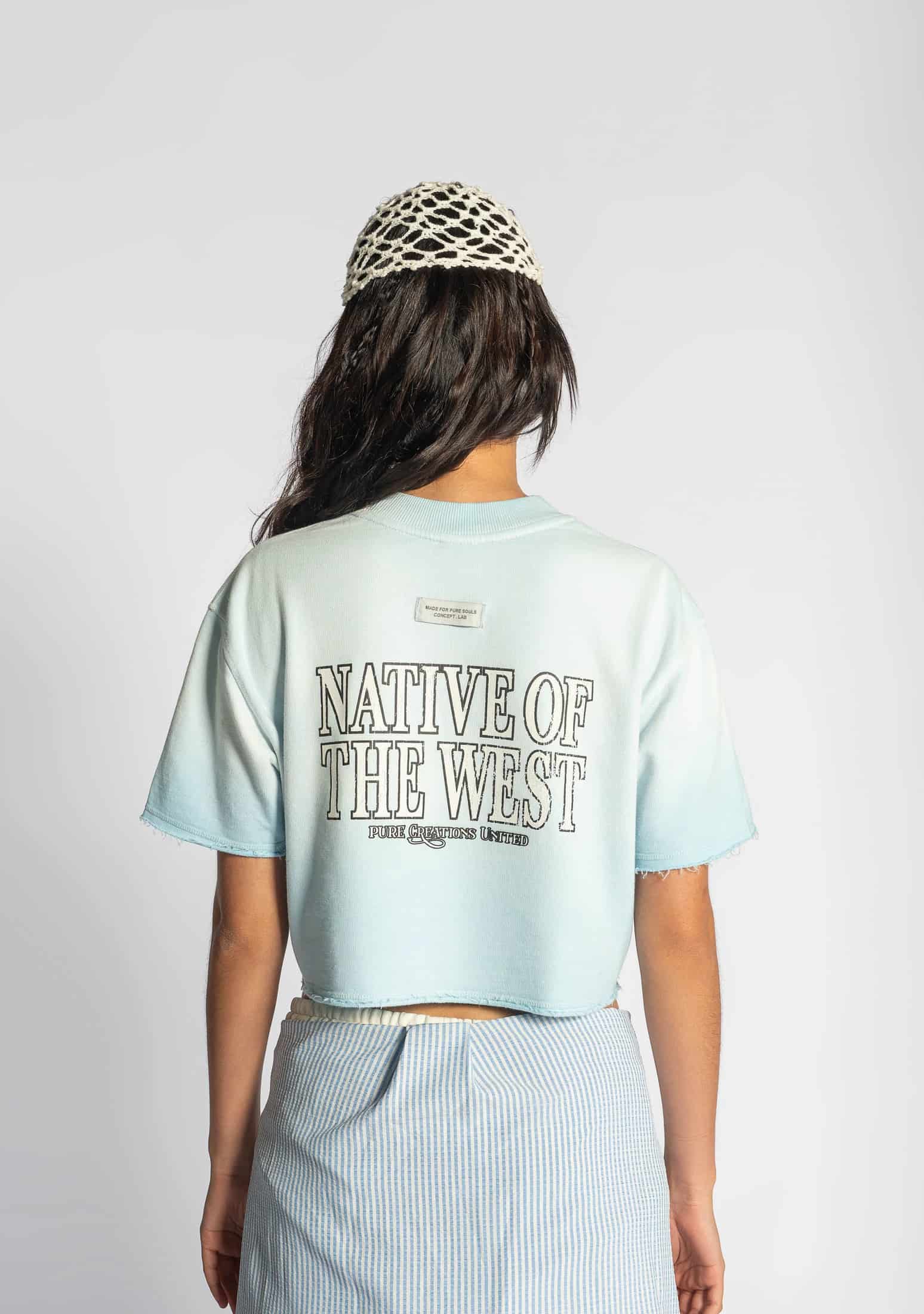 Before The West crop top - miniatura 3