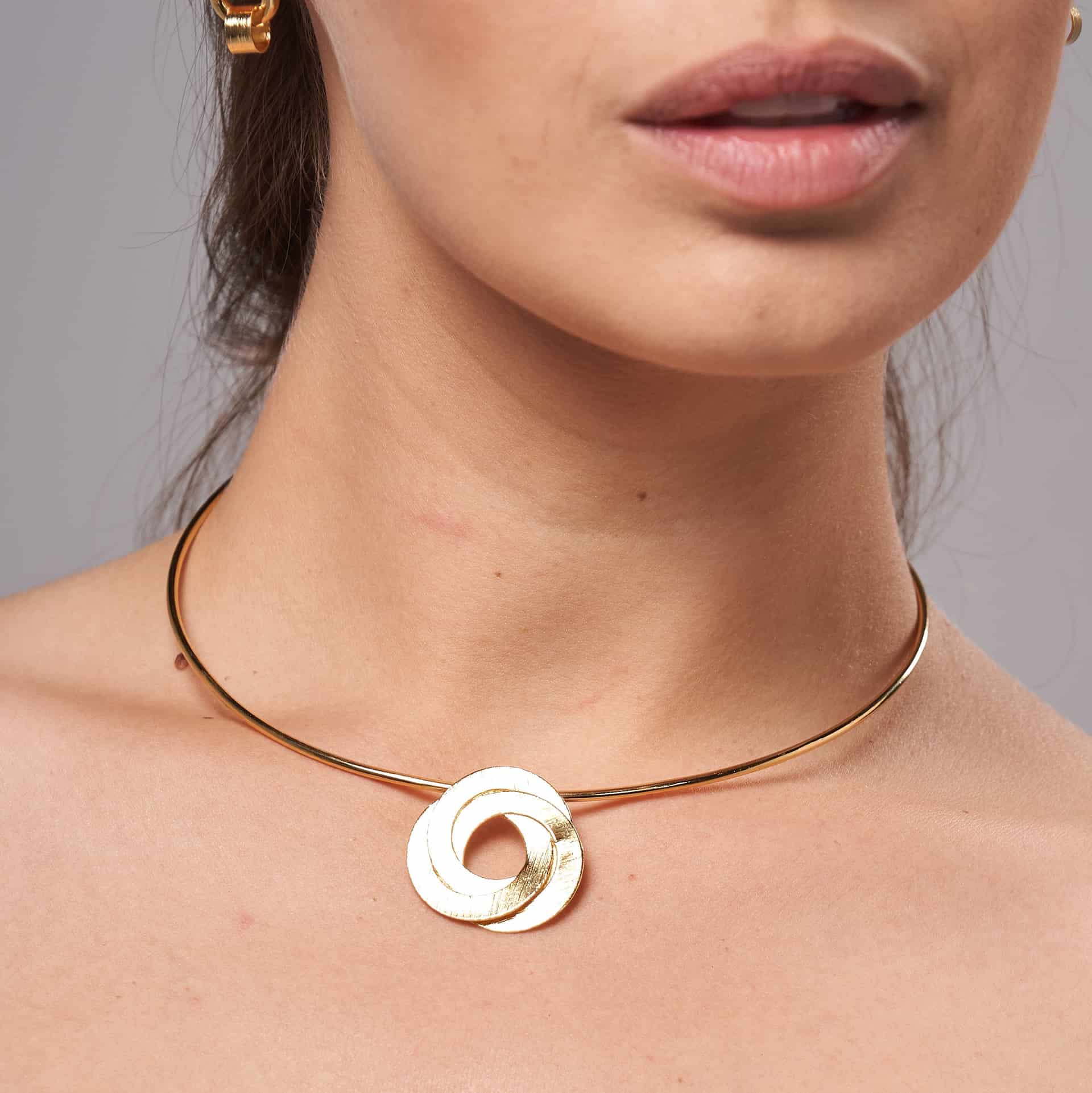 Golden Orbit Choker - miniatura 5