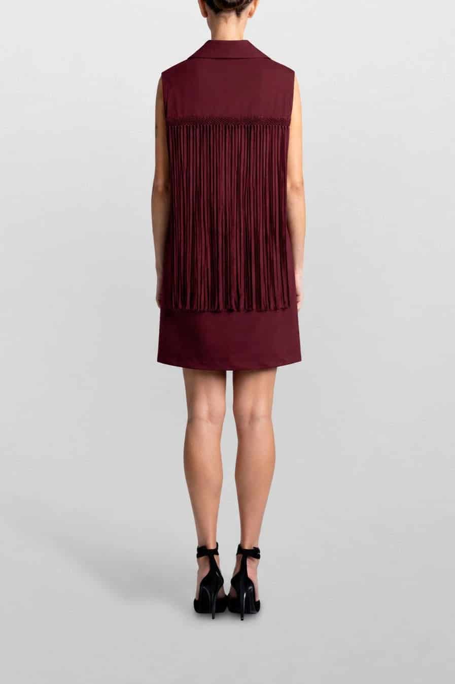 VESTIDO SAHARIANA MACRAME - miniatura 4