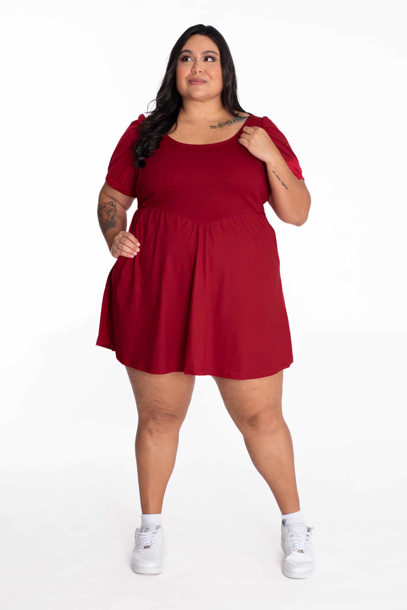 Vestido Amapola Rojo - miniatura 7