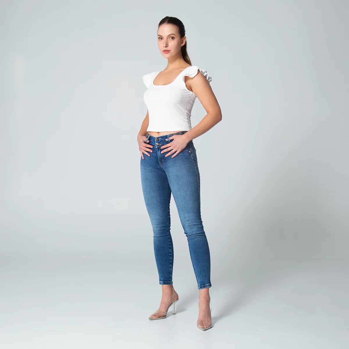 Jean Skinny Push-up Brikx - miniatura 1