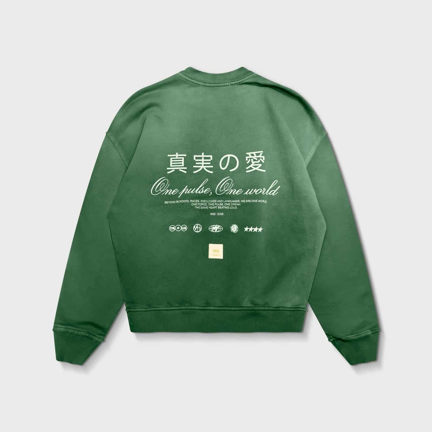 One Pulse Crewneck - Gradient Green - miniatura 4