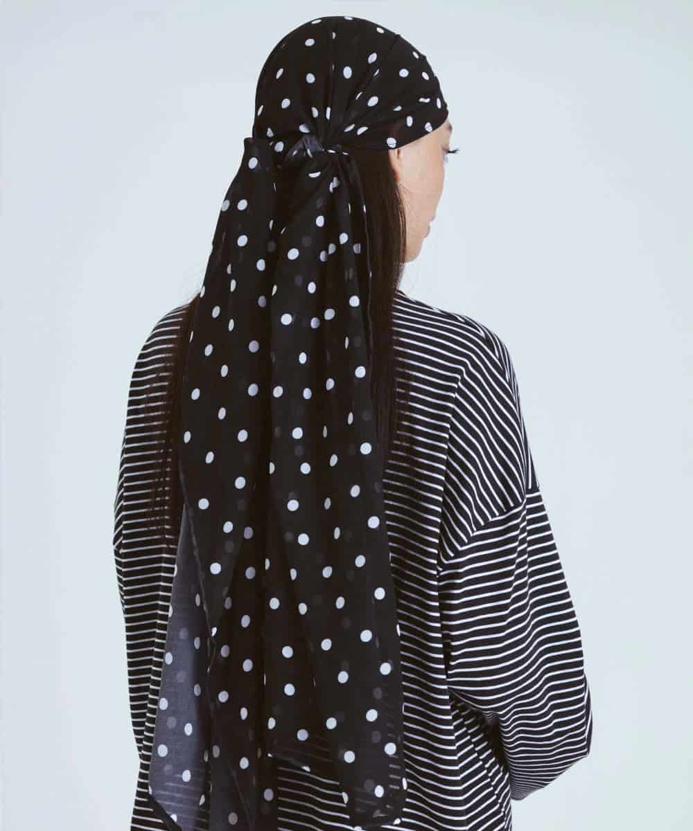 POLKA DOTS SCARF - miniatura 5