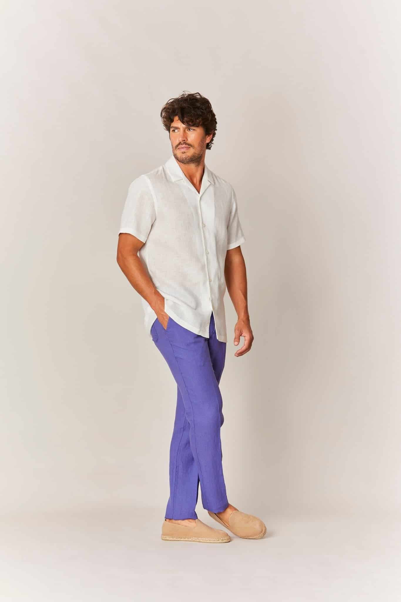 Men's linen shirt card - miniatura 3