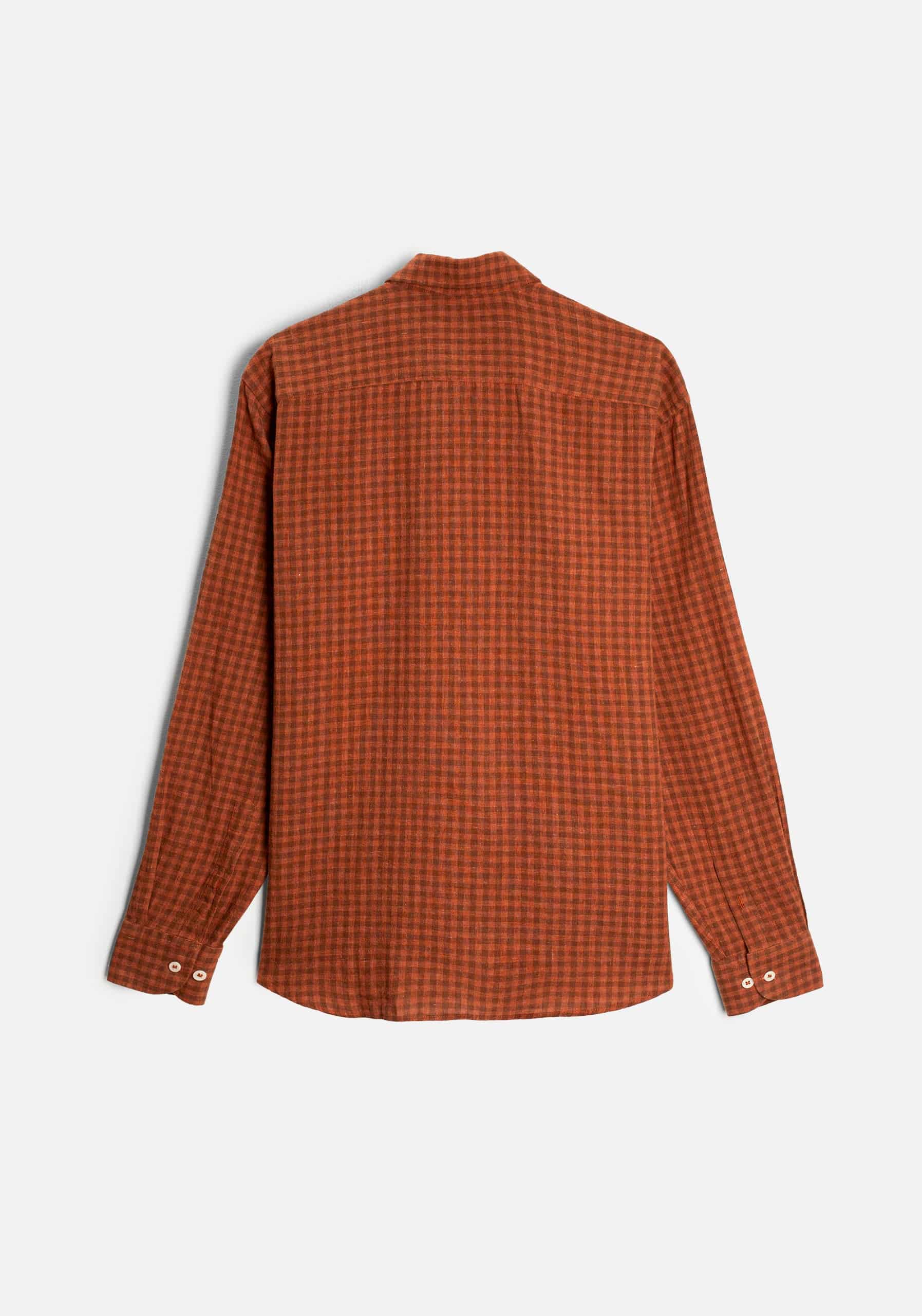 Camisa H CF Laurence Cuadros Med Terracota - miniatura 6
