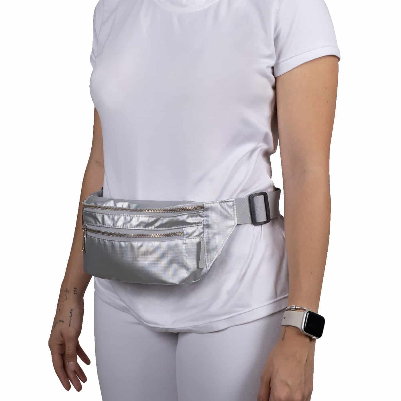 Canguro Plegable ULTRA Citybags Estampado Silver - miniatura 3