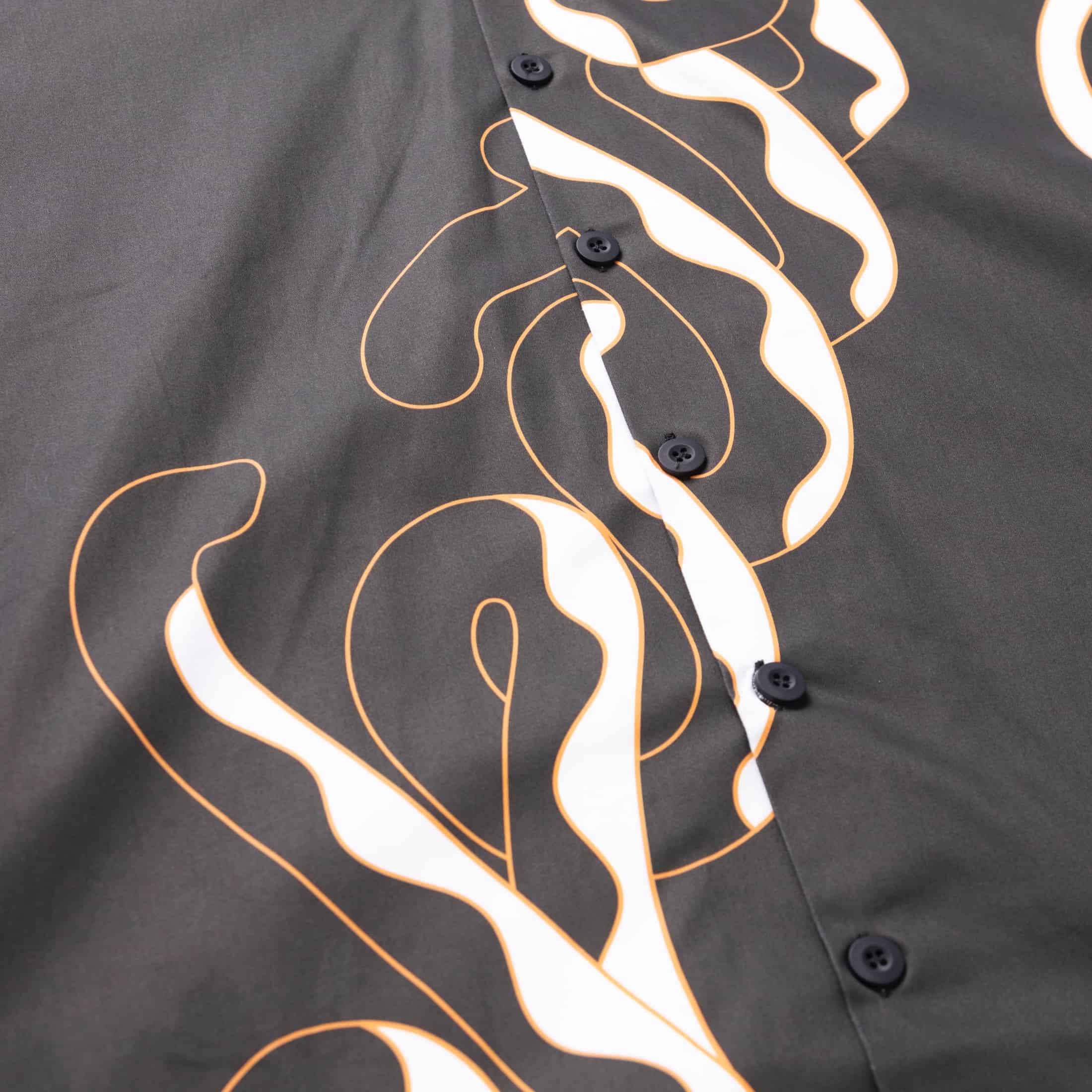 CAMISA EFECTO SNAKES NEGRA - miniatura 4