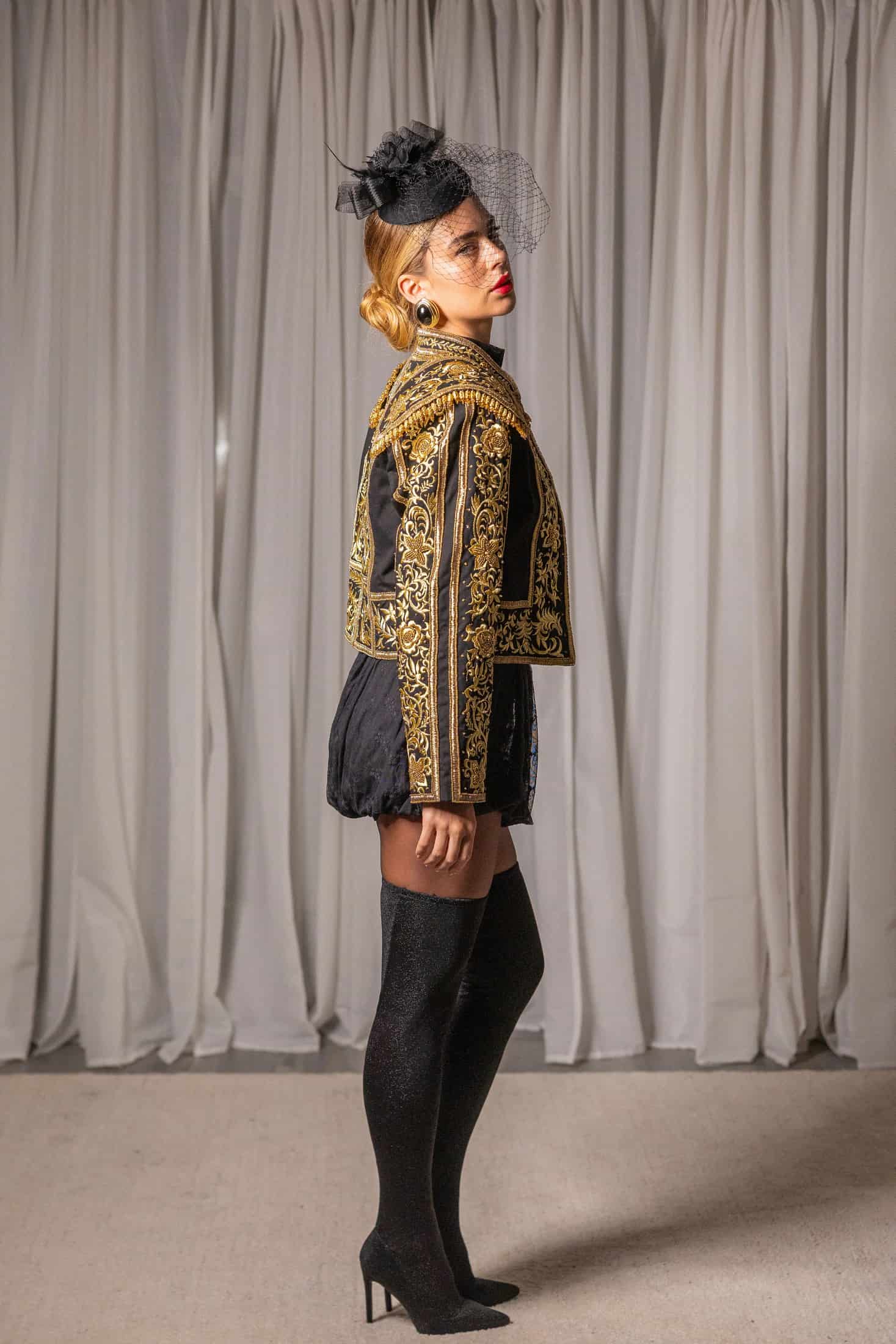 AMOR LACE SKIRT BLACK - miniatura 5