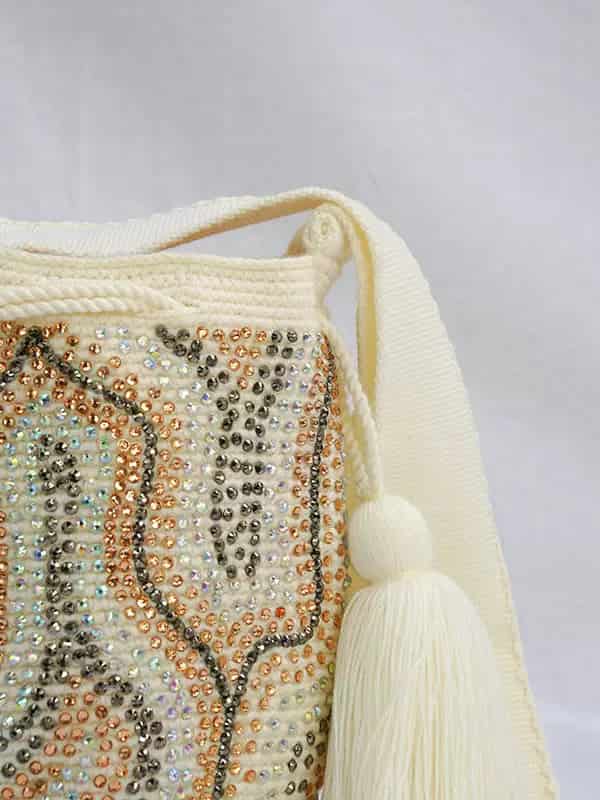 Mochila Diseño En Pedrería Medianas - miniatura 5