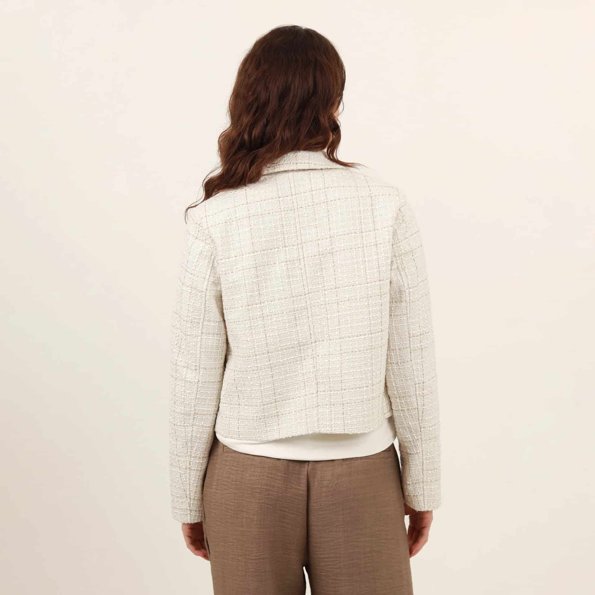 Chaqueta Corta Texturizada - miniatura 6