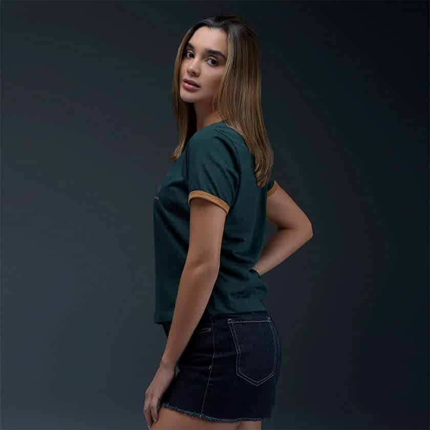 Camiseta Verde Mujer - miniatura 7