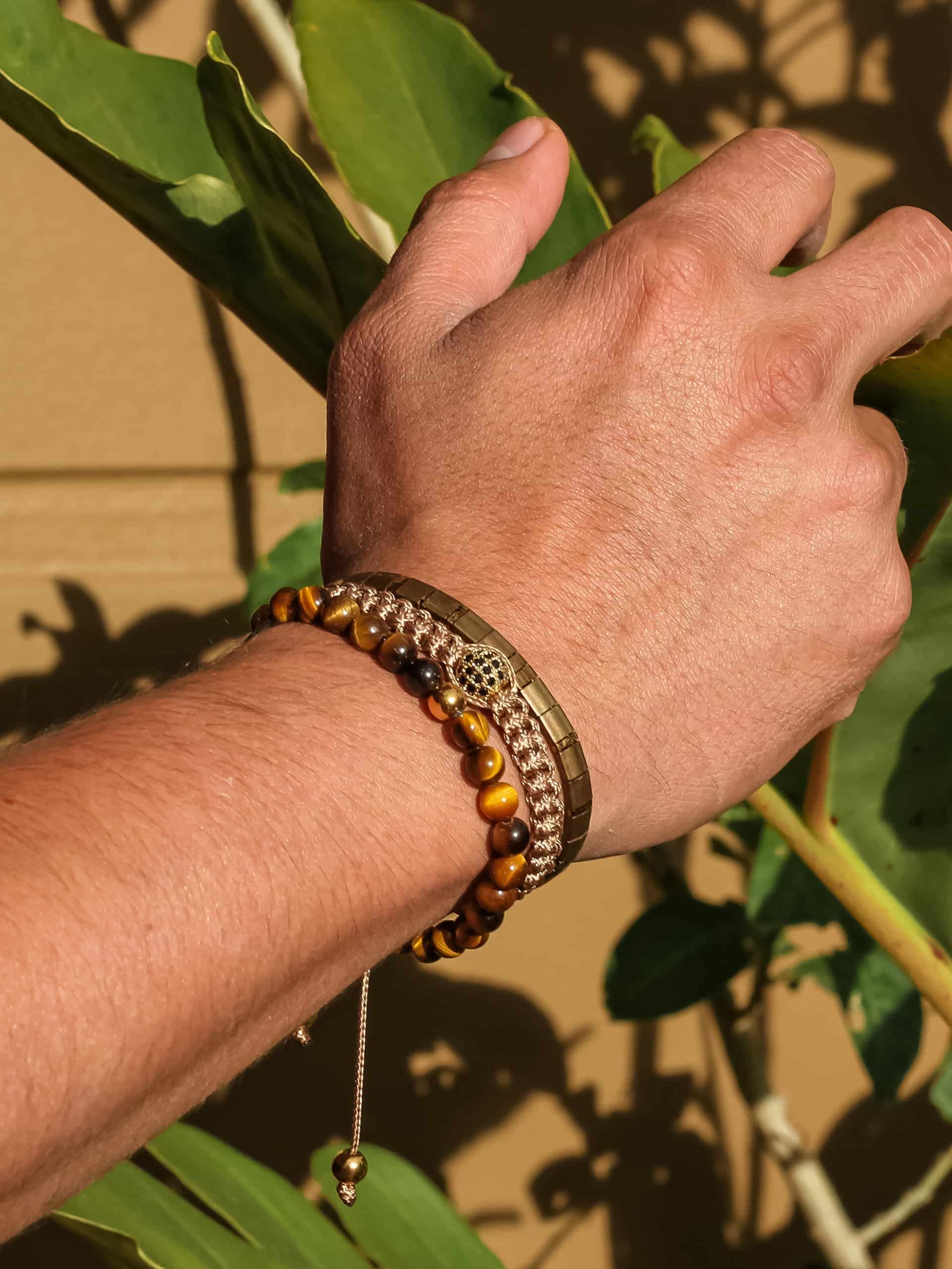 Brazalete Miyuki Tila El Dorado 5mm - miniatura 3