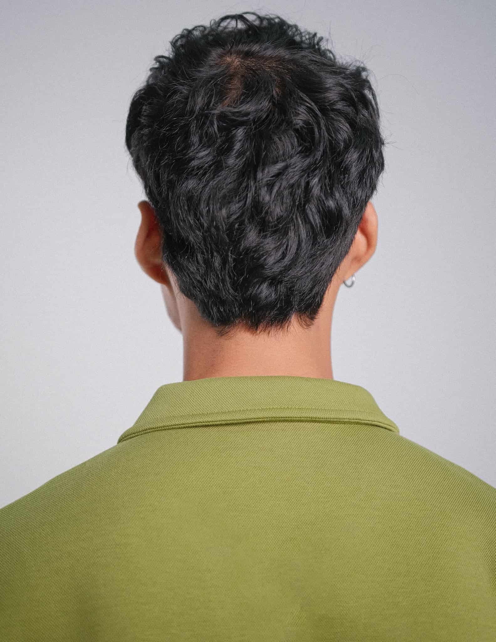 Camisa Polo Tarde y te verde oliva - miniatura 6