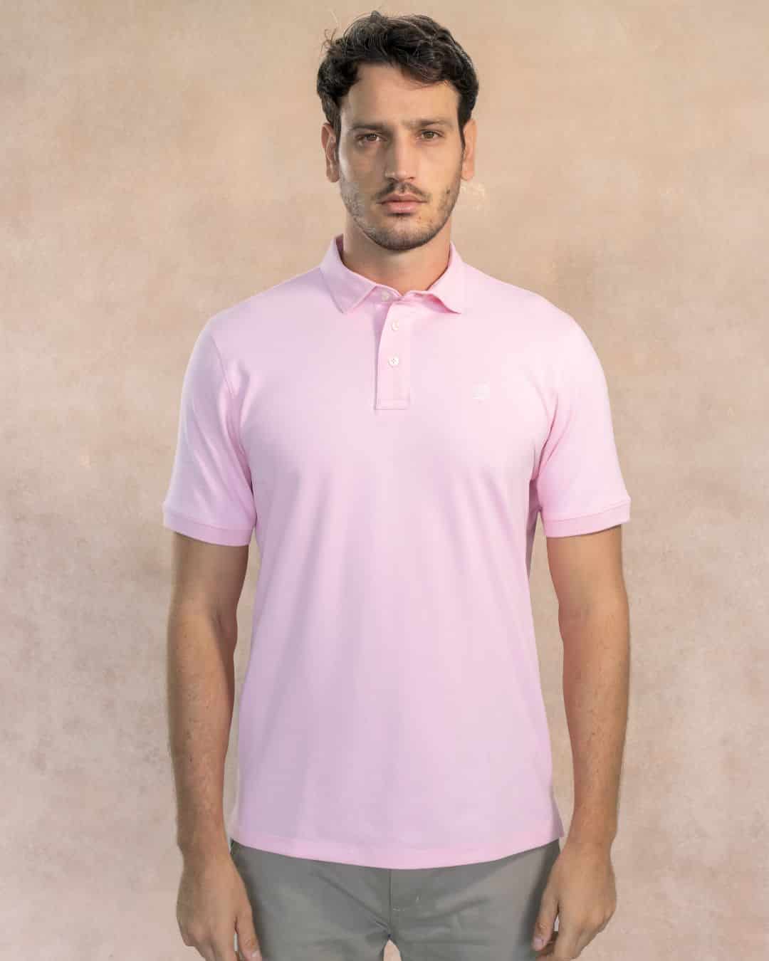 Polo Antimanchas Rosado - miniatura 4