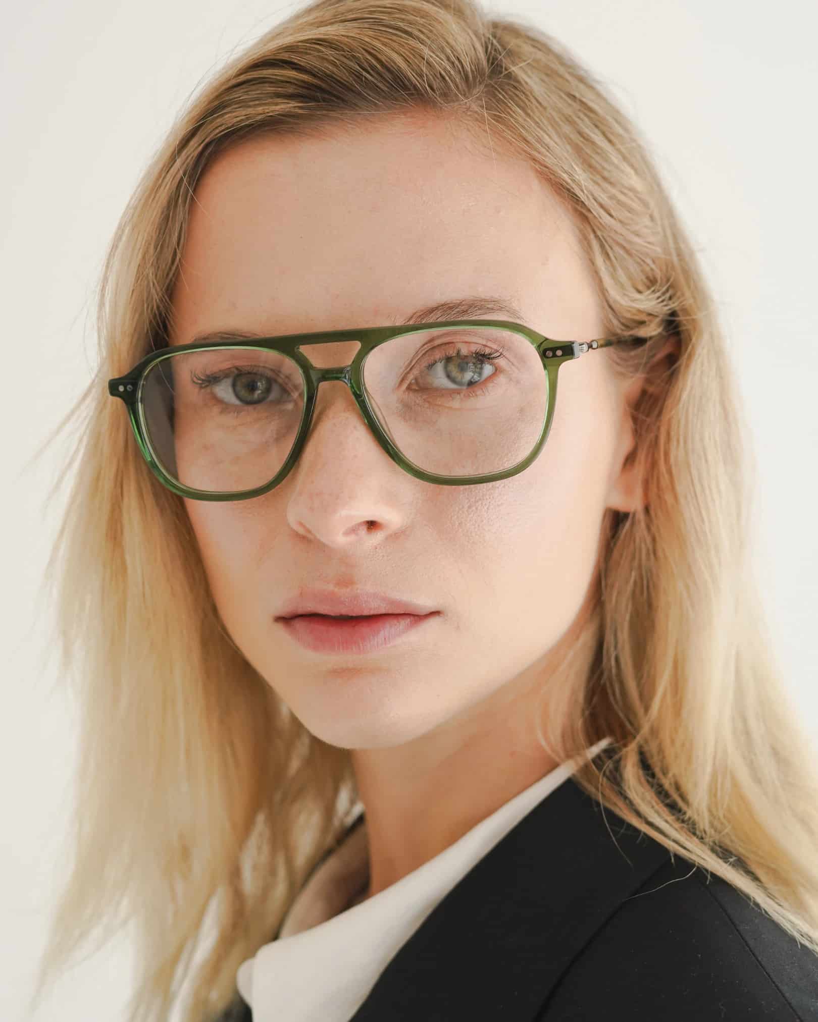 BERNARD - EMERALD GREEN / TORTOISE - miniatura 2
