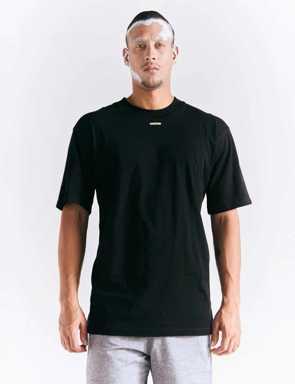 Camiseta Oversize Etéreo negro Hombre - miniatura 3