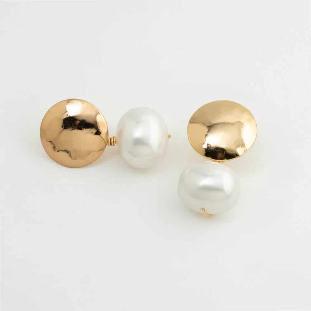 Aretes Impulso Dorado - miniatura 3