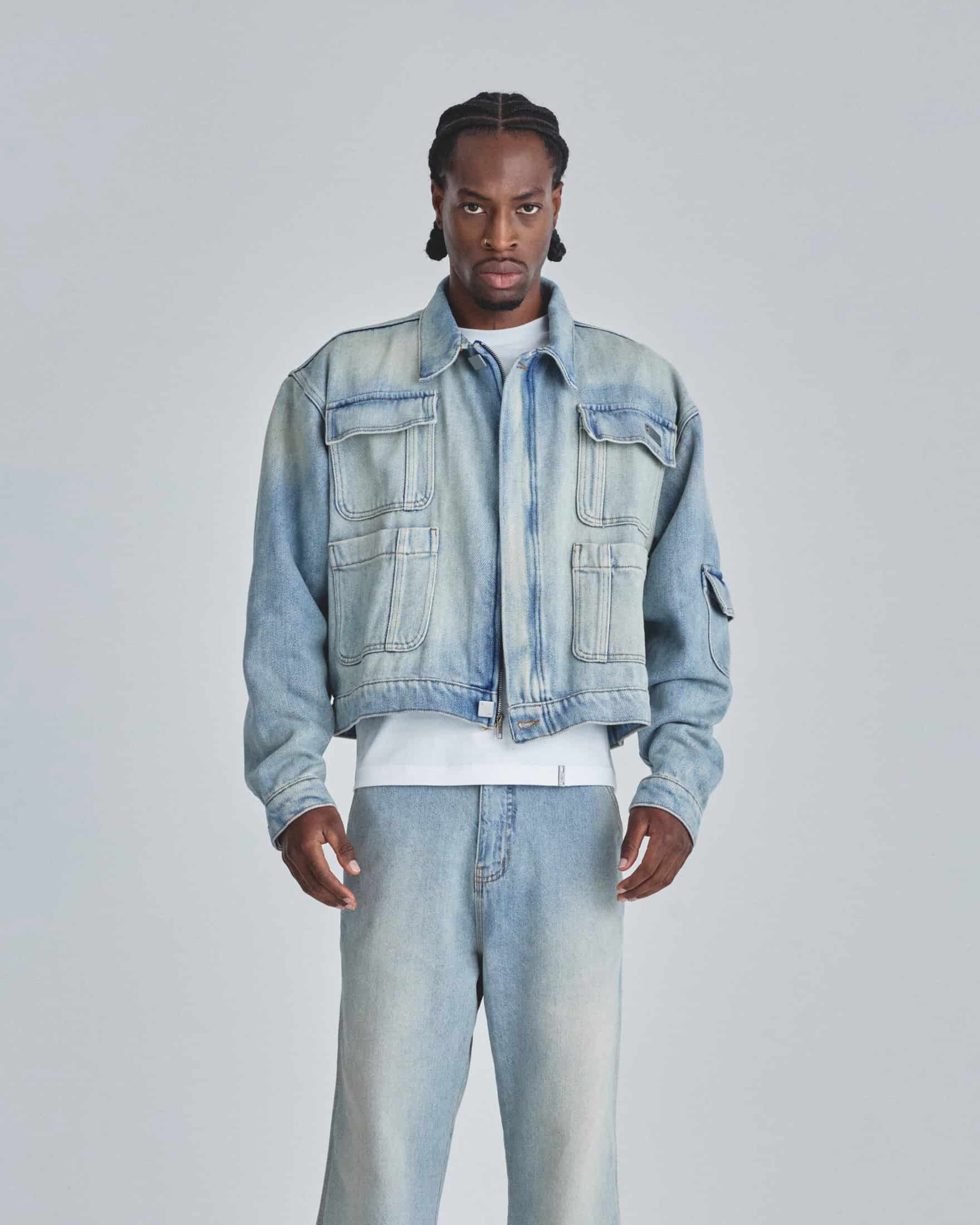 Line Basic Multipocket Jacket Dirty Ice - miniatura 2