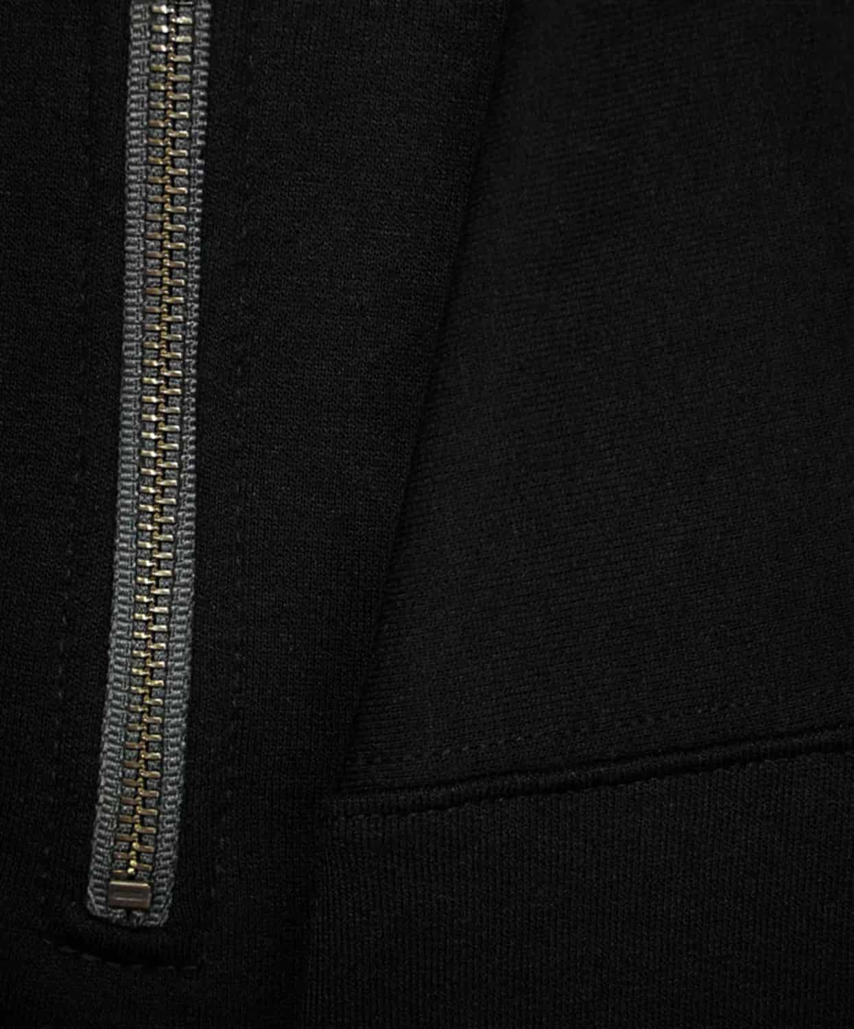 Buzo cuello alto hombre Negro - miniatura 14