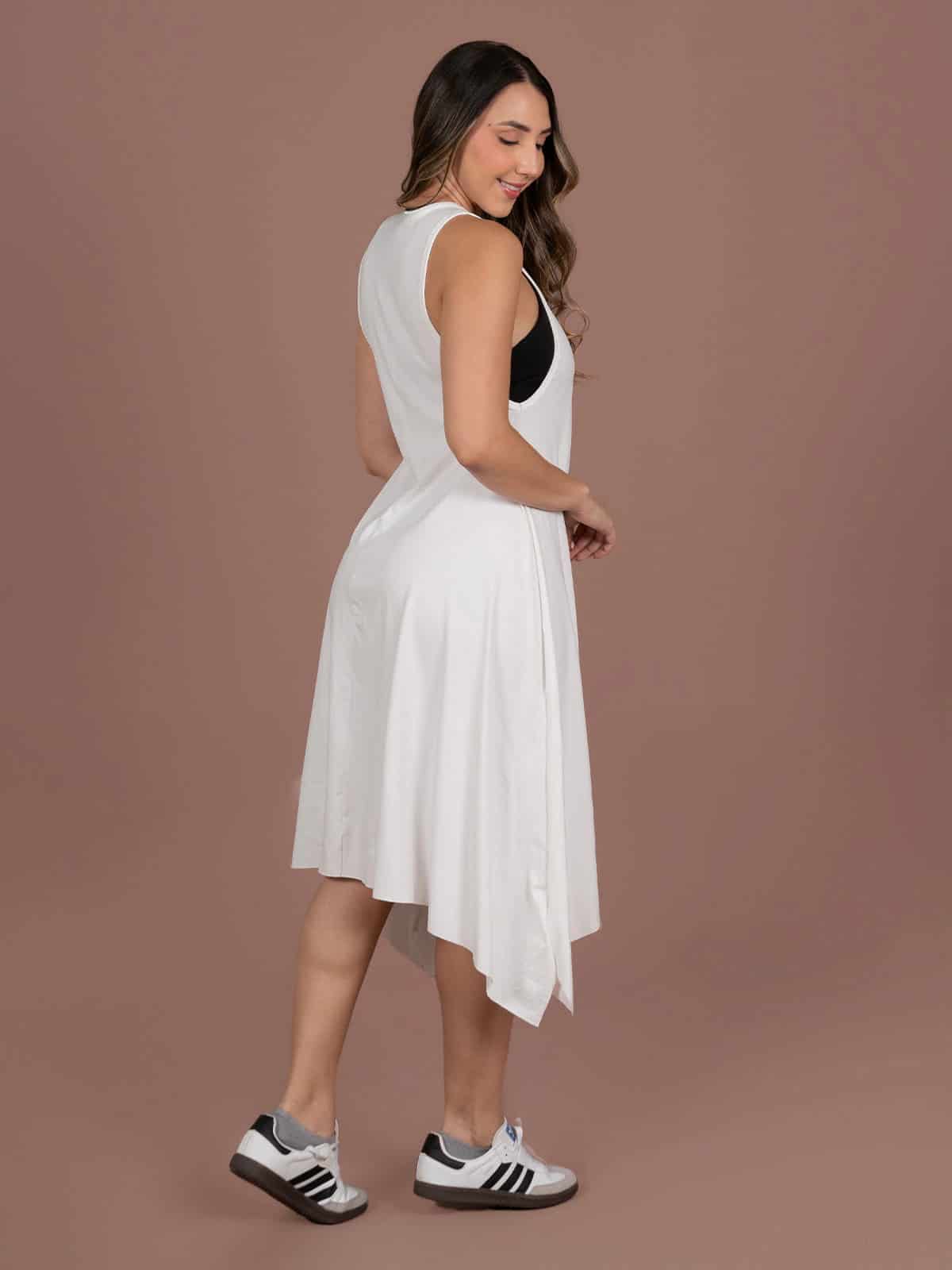 Vestido danila melon ivory - miniatura 3