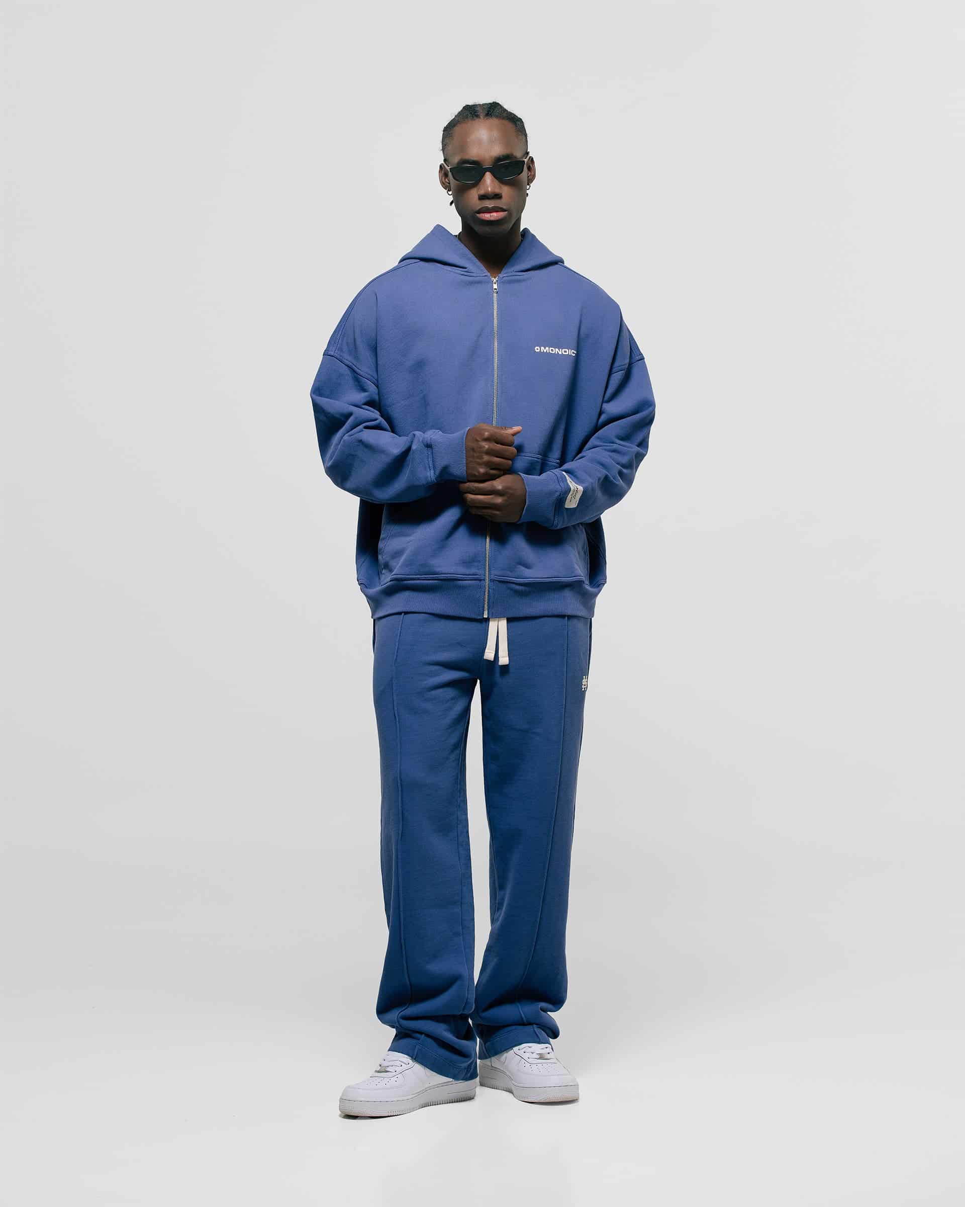 Zip Hoodie Oversized Básico V3 - Lavanda - miniatura 4