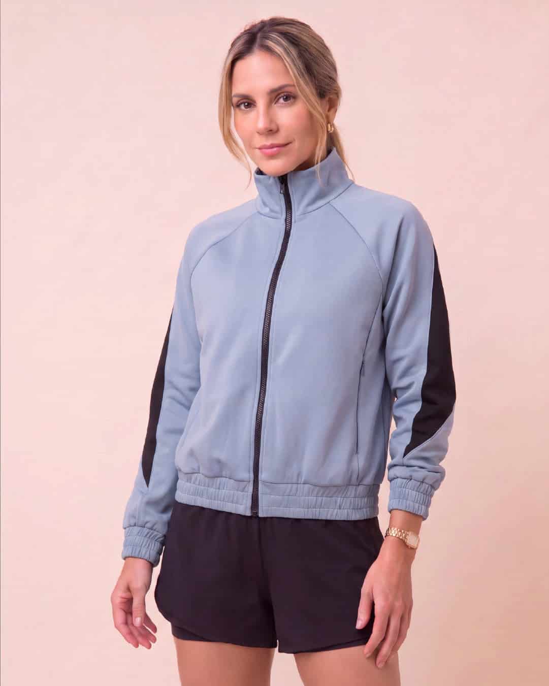 Chaqueta Evolution Mujer Azul Grisáceo - miniatura 6