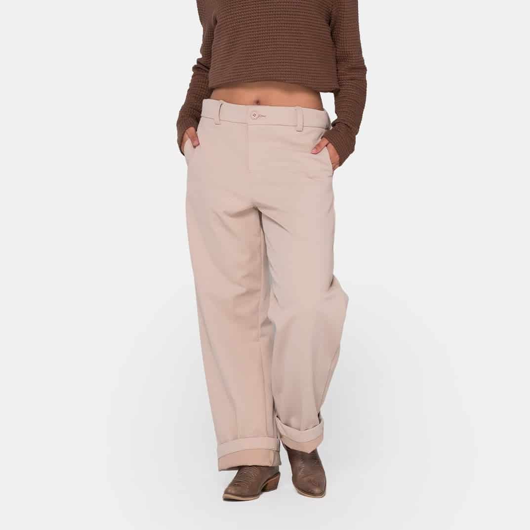 EcoDrift Trousers Beige - miniatura 2