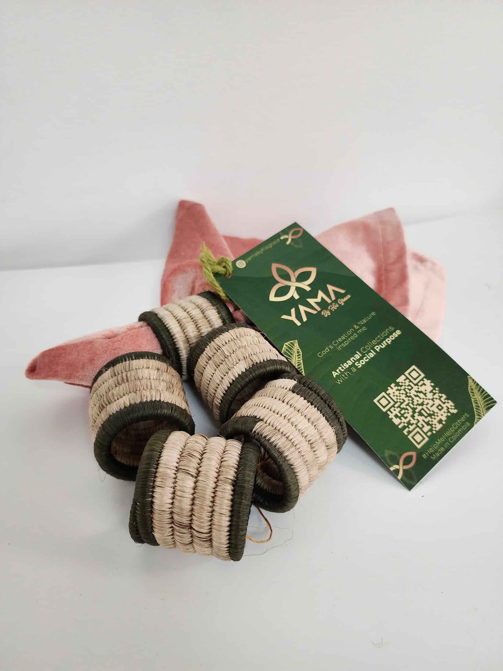 Artisanal Handcrafted Napkin Rings - miniatura 1