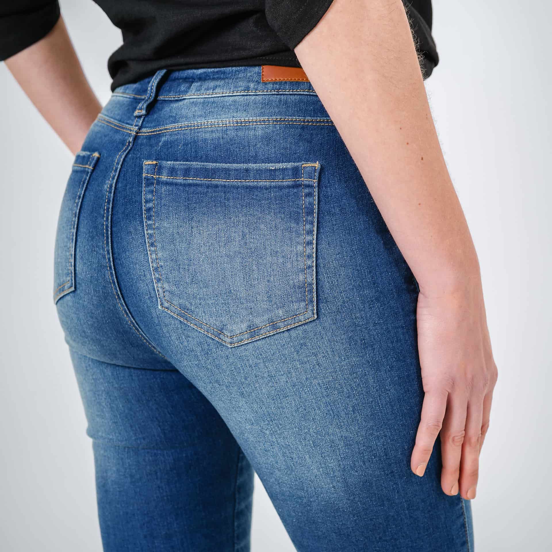 Jean diva bota skinny tiro medio - miniatura 8